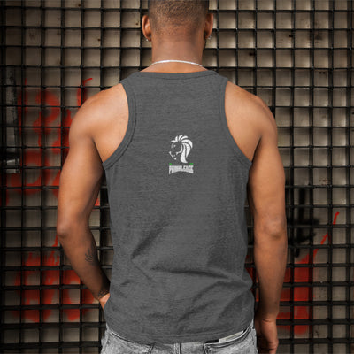 Never Hesitate Asphalt Tank Top