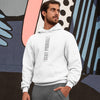 Stay Primal Unisex  White Hoodie