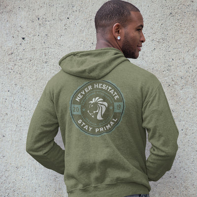 Lionscrest Olive Green Hoodie