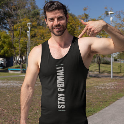 Stay Primal Tank Top - Black