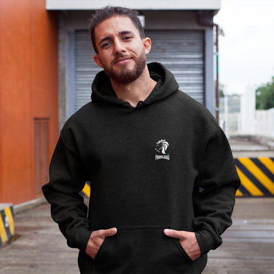 Microcrest Black Hoodie