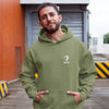 Microcrest Olive Green Hoodie