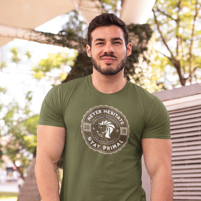 Lionscrest Primal Olive Green T-shirt