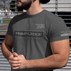 Live-Right Grey Short Sleeve T-shirt