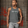 Never Hesitate Asphalt Tank Top