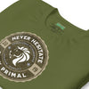 Lionscrest Primal Olive Green T-shirt