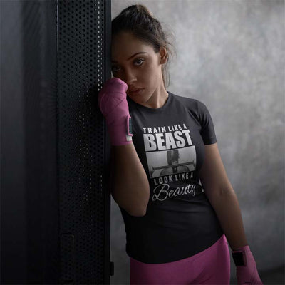 Beautiful Beast Short-sleeve T-Shirt - Primaledge Fitnesswear