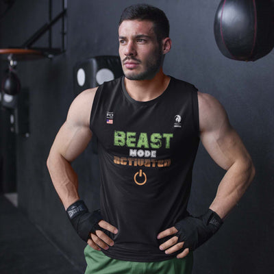 Beast Mode Men's Performance Tank-top - Primaledge Fitnesswear