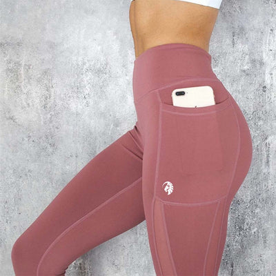 Fitness Leggings  with High Waist  Pocket - Primaledge Fitnesswear