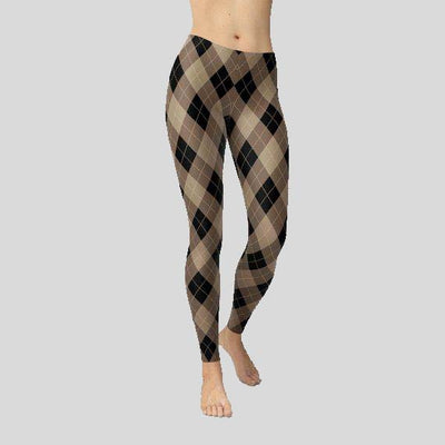 Pattern Argyle Leggings - Primaledge Fitnesswear