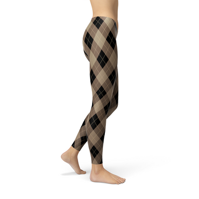 Pattern Argyle Leggings - Primaledge Fitnesswear