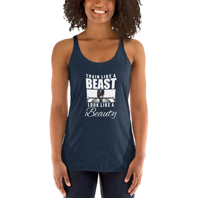 Beautiful Beast Racerback Tank - Primaledge Fitnesswear