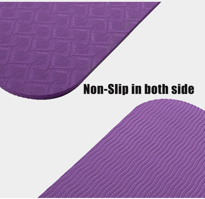 Non Slip Yoga Mat with Position Line - Primaledge Fitnesswear